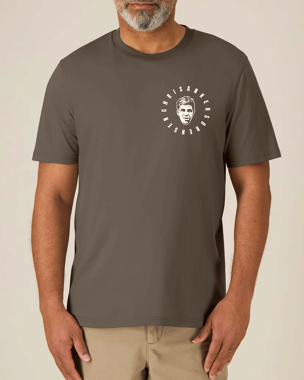 For Chris t-shirt - moccabrun
