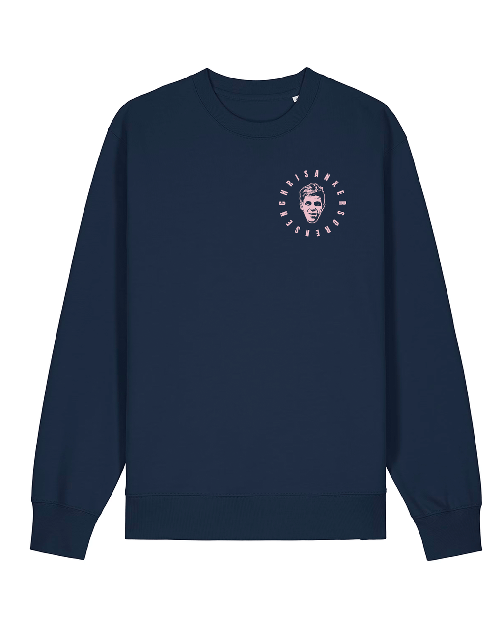 For Chris sweatshirt - navyblå