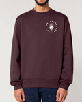 For Chris sweatshirt - rødbrun