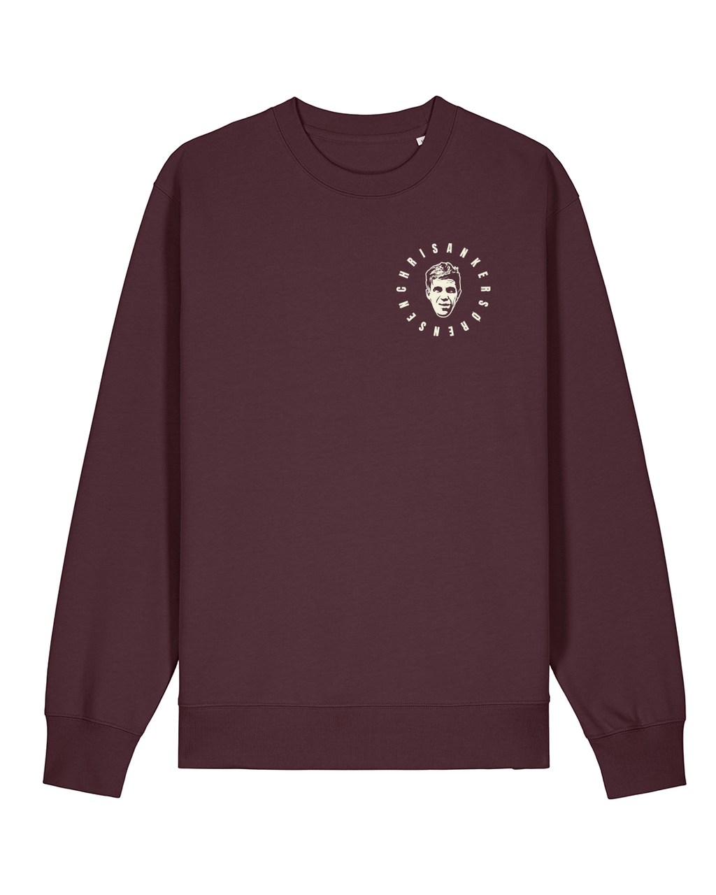 For Chris sweatshirt - rødbrun